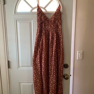 Treasure Bond Maxi Dress with Floral Pattern